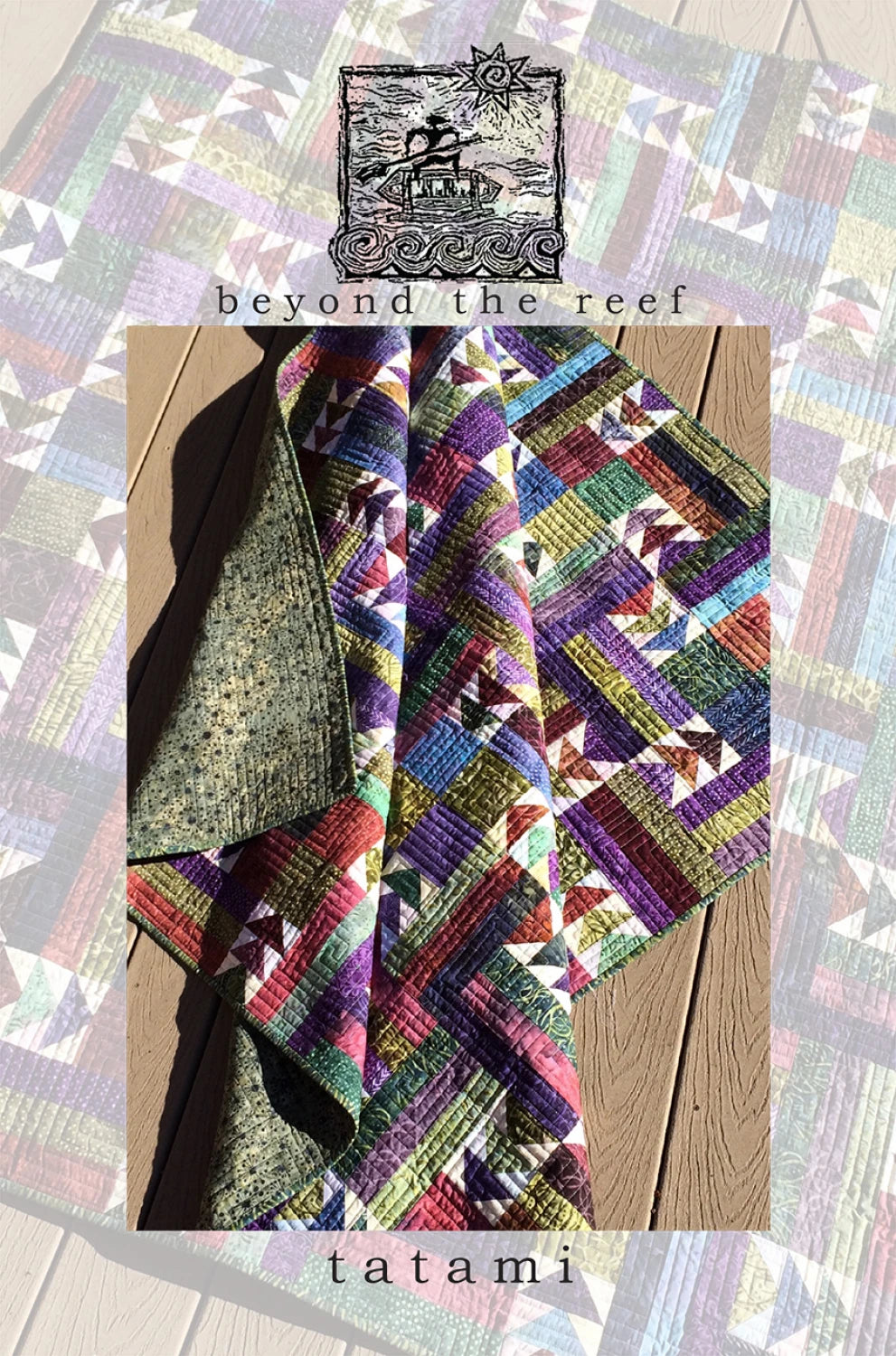 Tatami Quilt Pattern by Beyond the Reef - Special Order