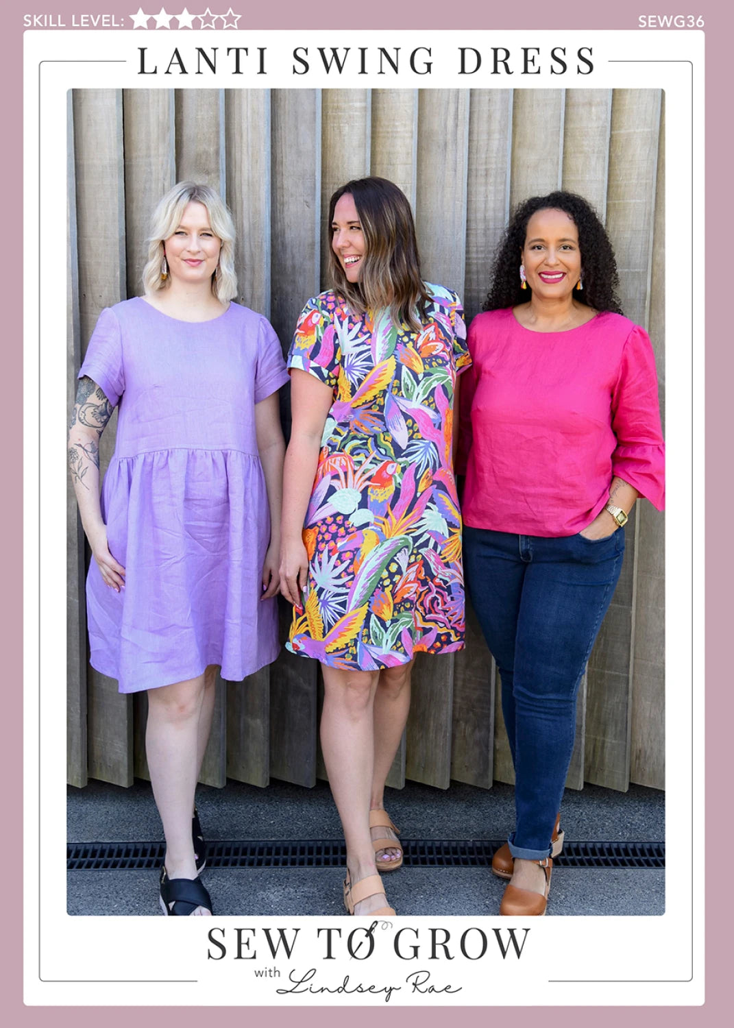 Lanti Swing Dress & Top Pattern by Sew to Grow - Special Order