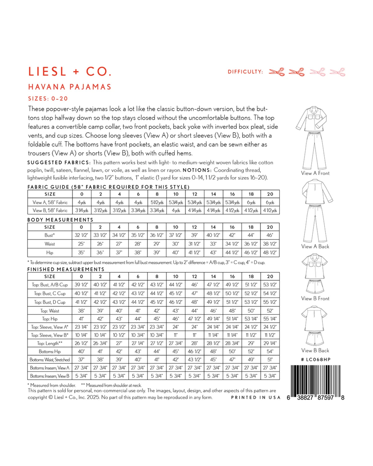 Le slip d'eau salée : Friday Pattern Co. 