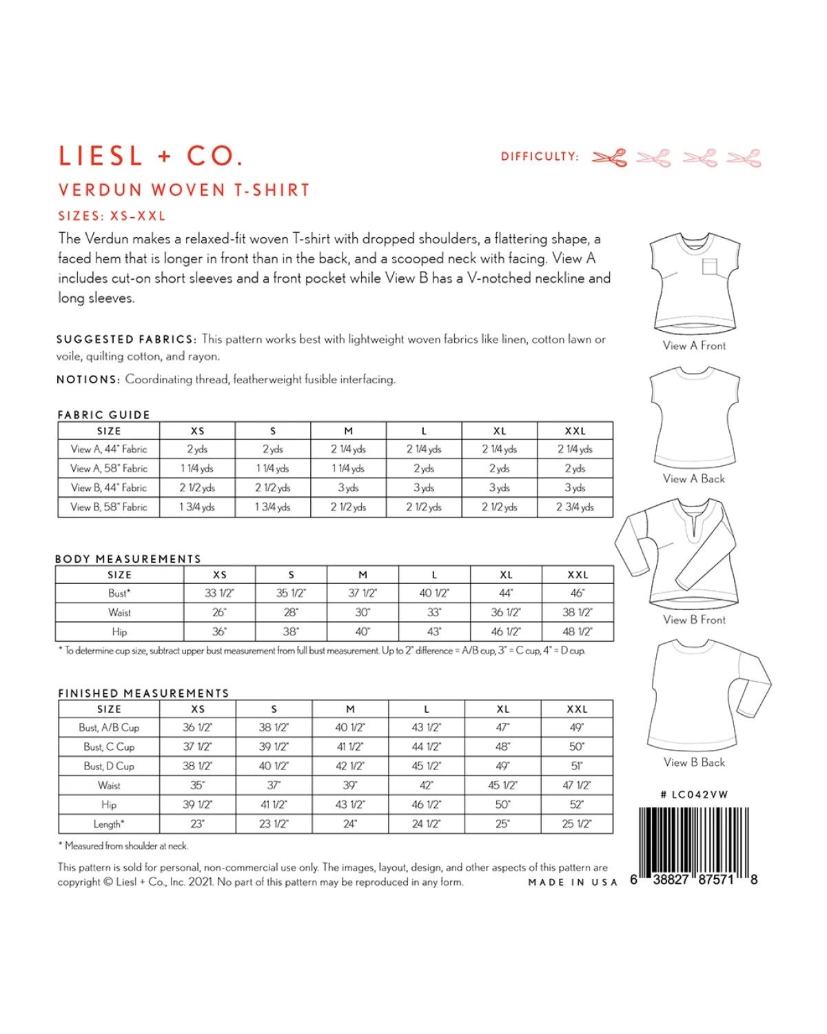 Le slip d'eau salée : Friday Pattern Co. 