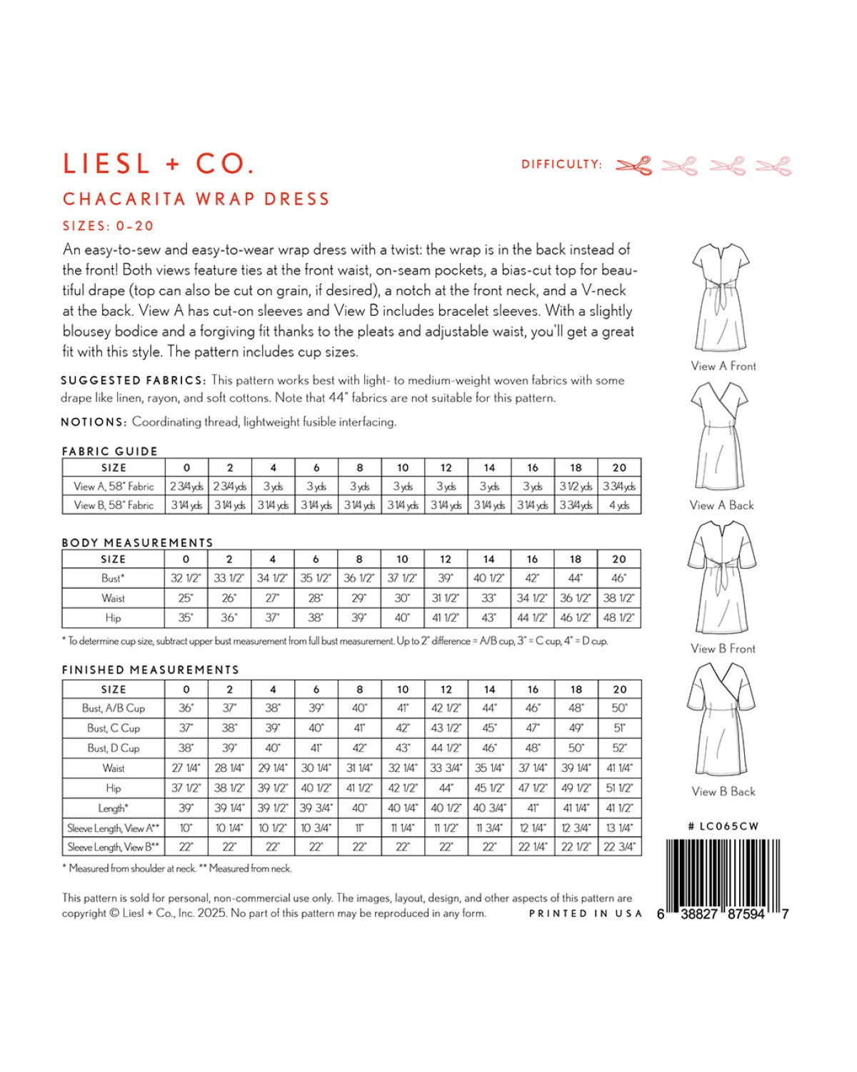 Le slip d'eau salée : Friday Pattern Co. 