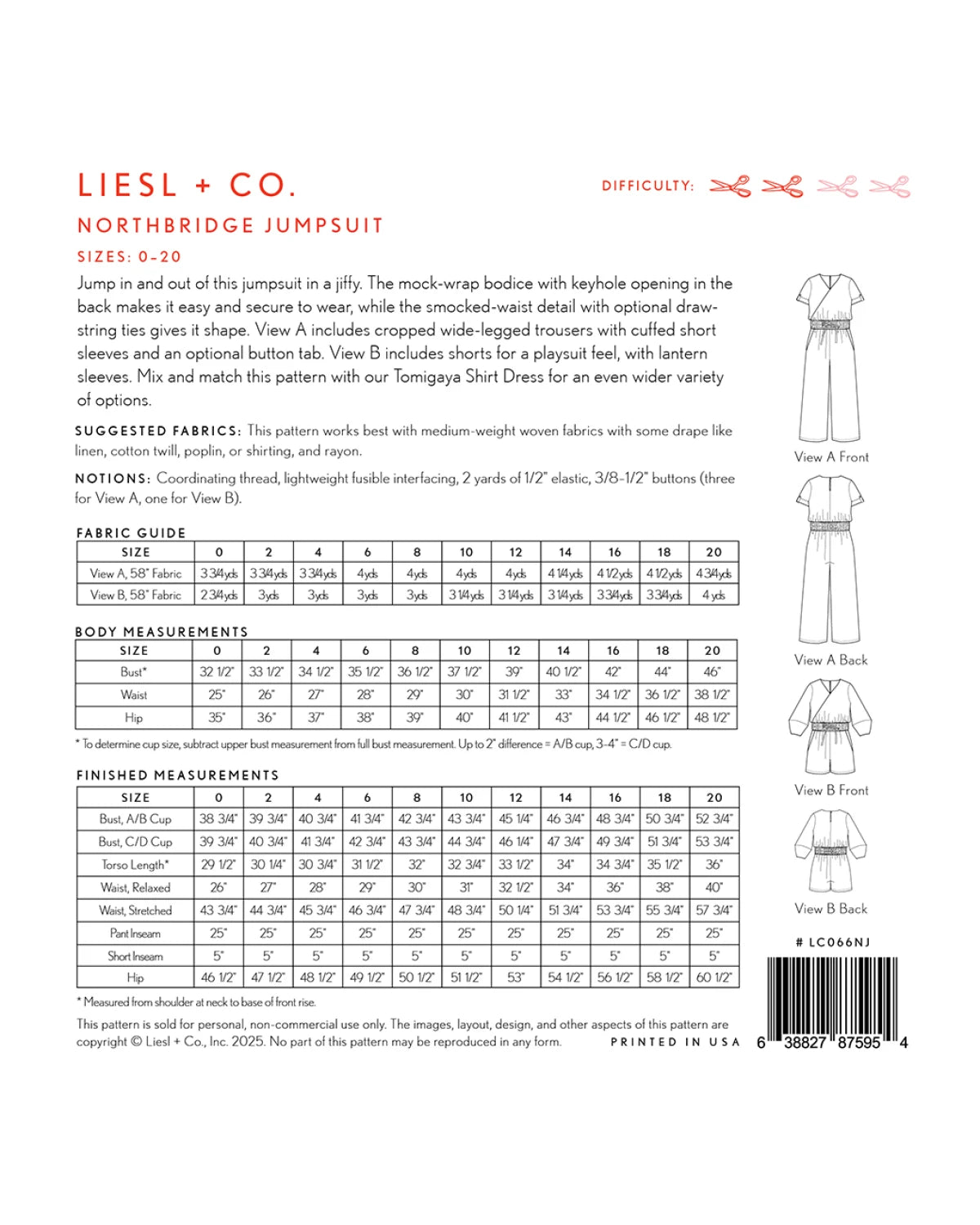 Le slip d'eau salée : Friday Pattern Co. 
