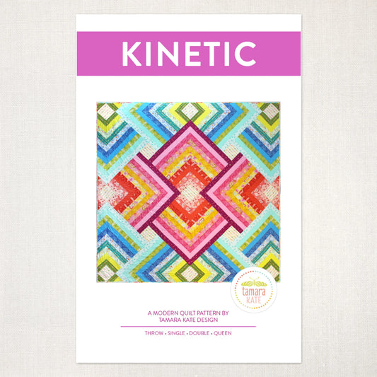 Kinetic Quilt Pattern by Tamara Kate
