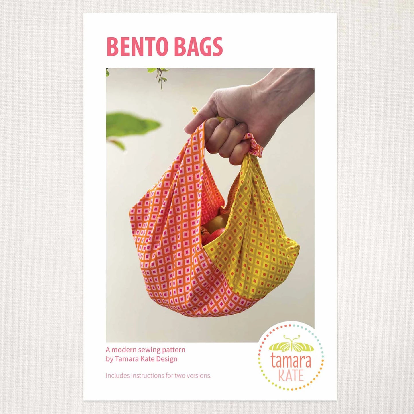Bento Bag Sewing Pattern by Tamara Kate