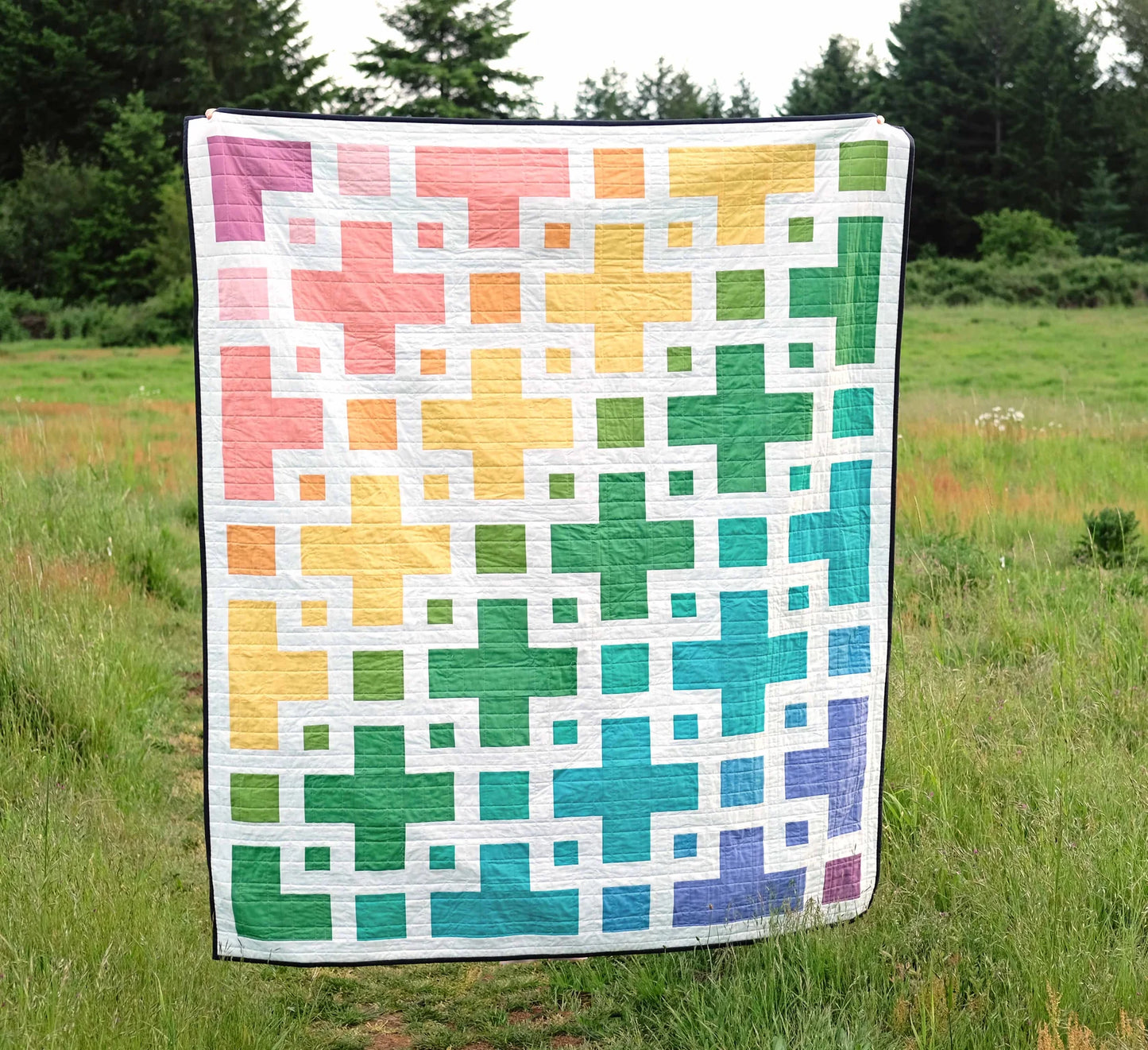 The Violet Quilt Pattern by Kitchen Table Quilting