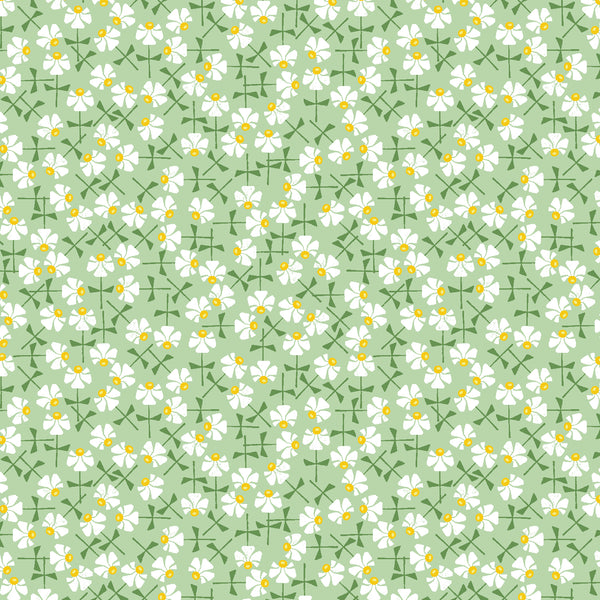 Sweet Floral Scent by Loes Van Oosten : Flowery - Green LV805-GR1