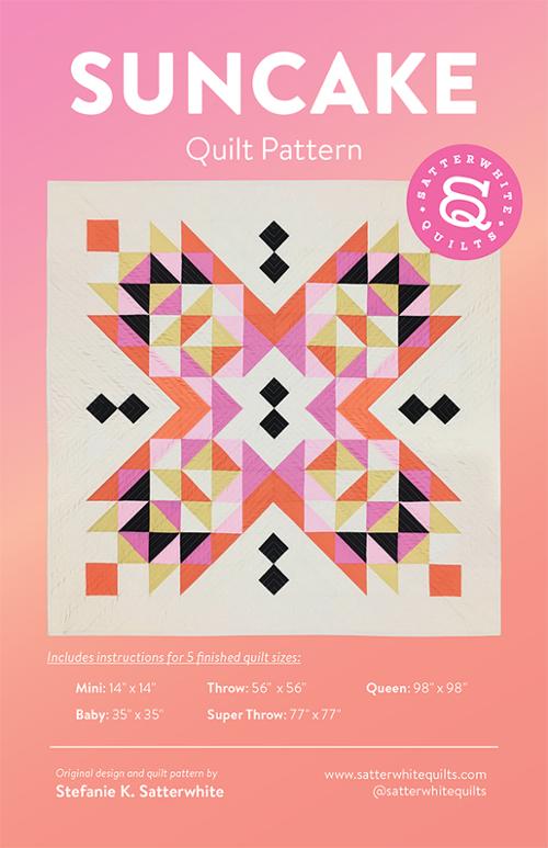 Modèle de courtepointe Suncake par Satterwhite Quilts