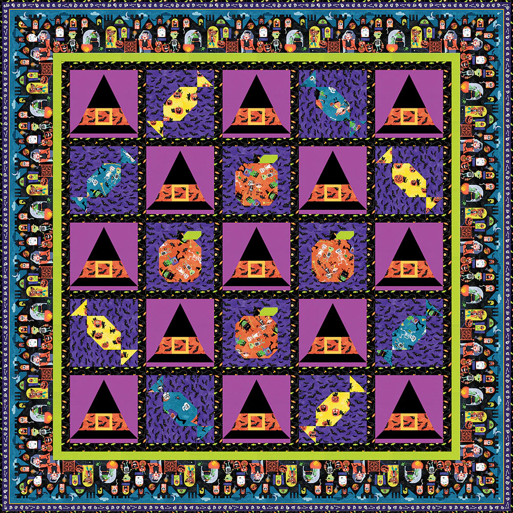 Spooky Season Quilt Pattern by The Whimsical Workshop