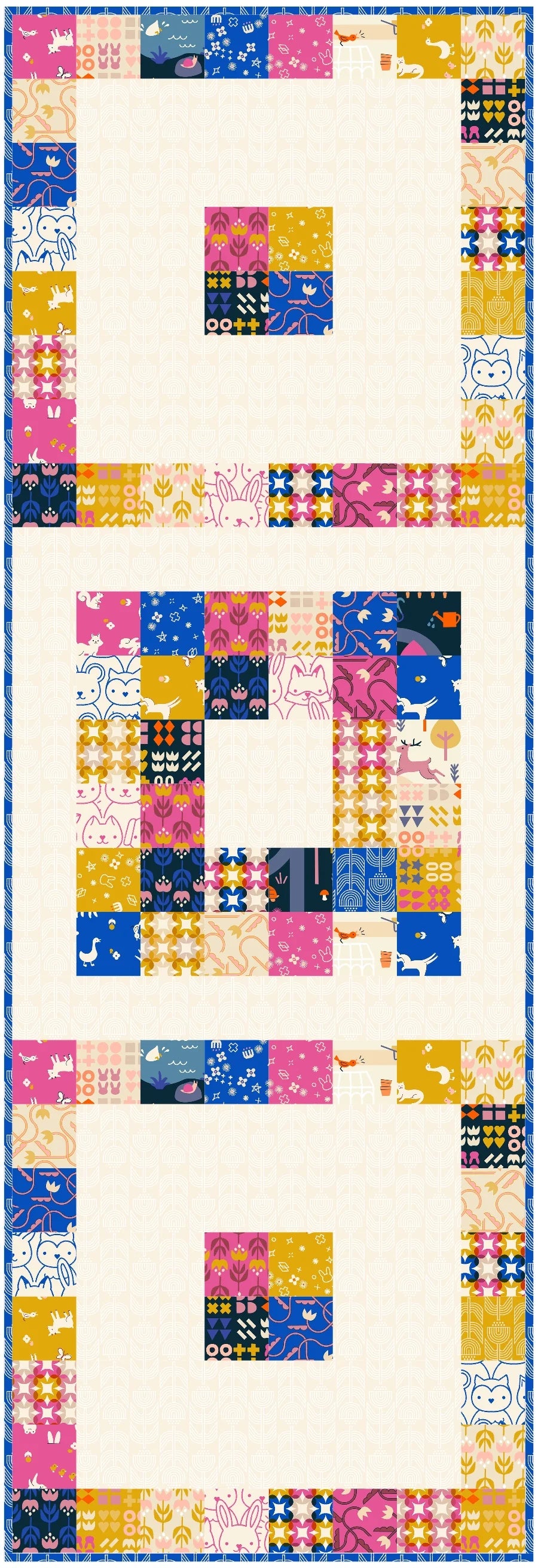 Jelly Squares Quilt Pattern by Copper Kettle Quilt Company