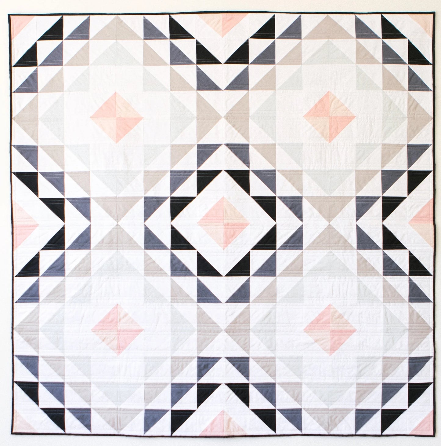 Diamond Ripples Quilt Pattern by Then Came June