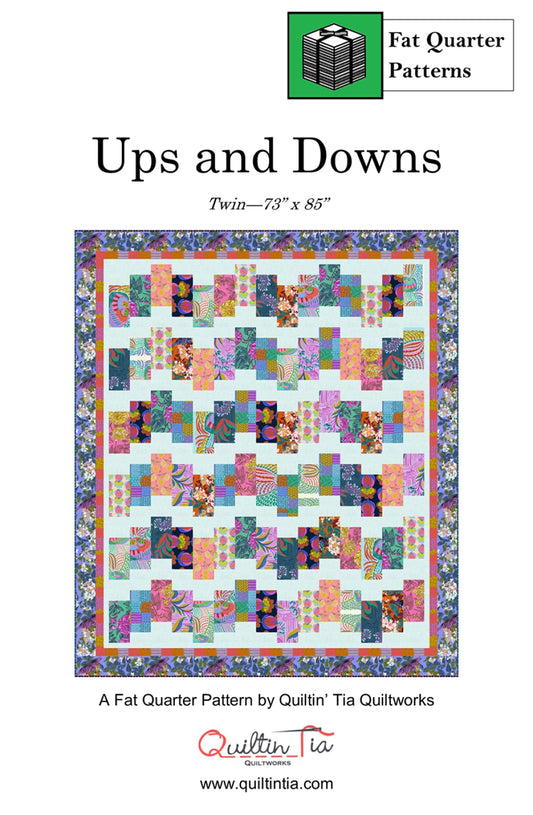 Ups and Downs Quilt Pattern by Quiltin’ Tia