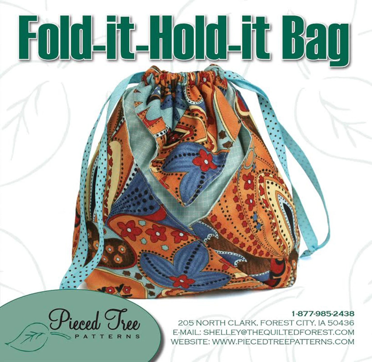 Fold It Hold It Bag by Pieced Tree Patterns