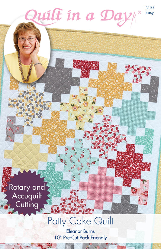 Patty Cake Quilt Pattern by Quilt in a Day