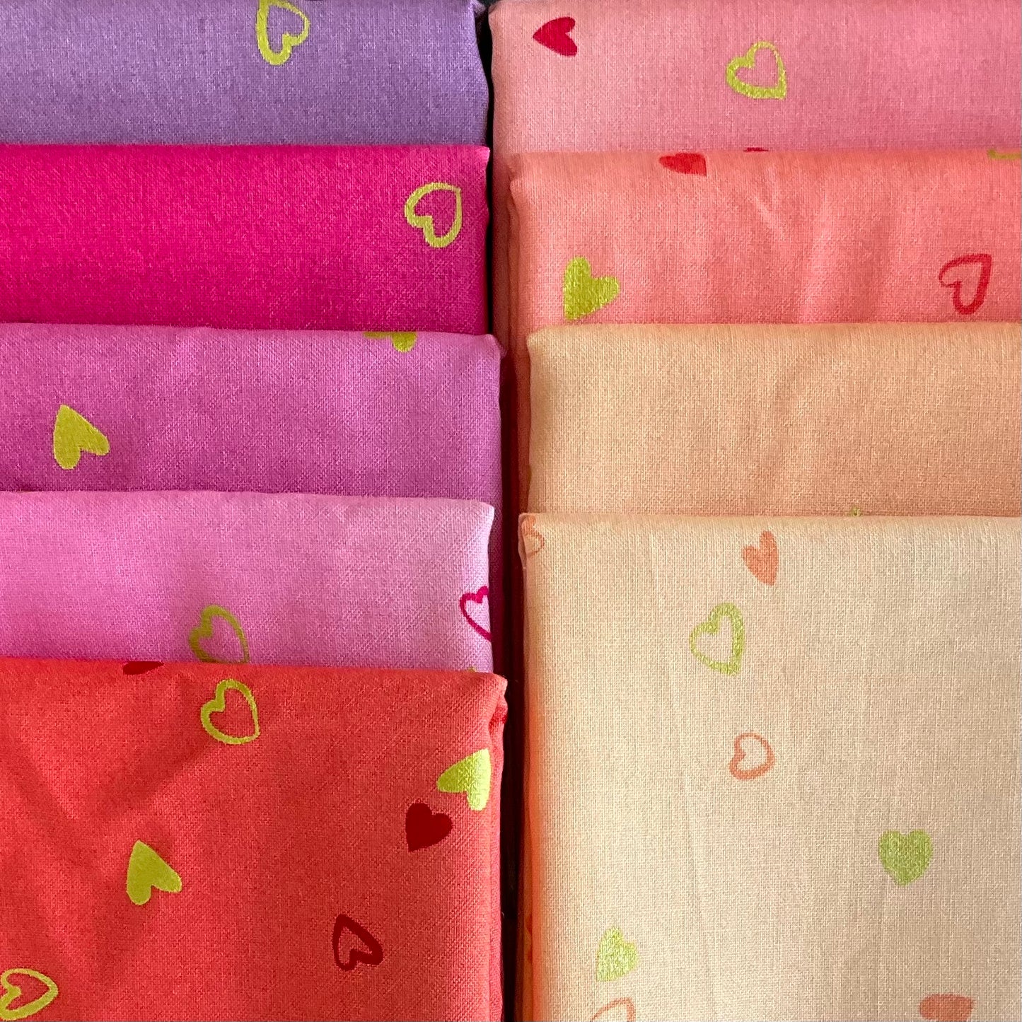 I Heart Ombre Metallic by V & Co. : Fabric Bundles