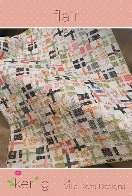 Flair Quilt Pattern by Villa Rosa Design