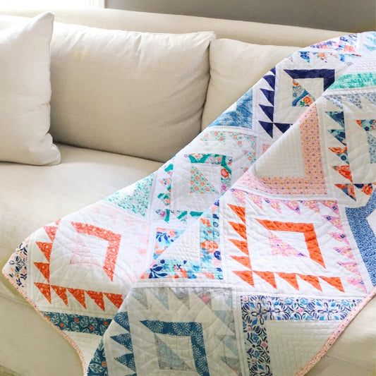 Nomad Quilt Pattern by Kate Spain