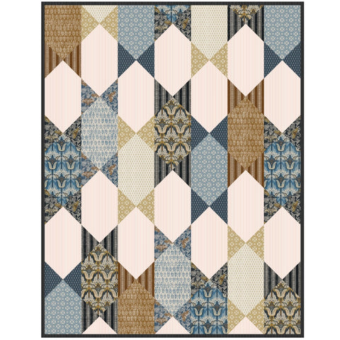 Pre-Order Abigail Quilt Kit featuring Wabi by Holli Zollinger