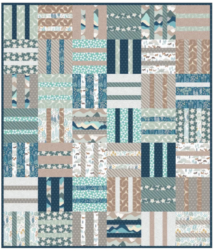 Cake Dash Quilt featuring Horizon by Pippa Shaw : Quilt Kit