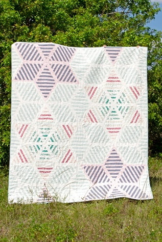 FREE River Blooms Quilt Pattern featuring Haven by Amy Sinibaldi