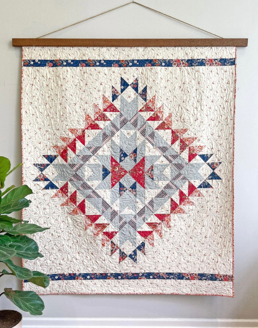 Vista Quilt Kit featuring Kindred by Sharon Holland