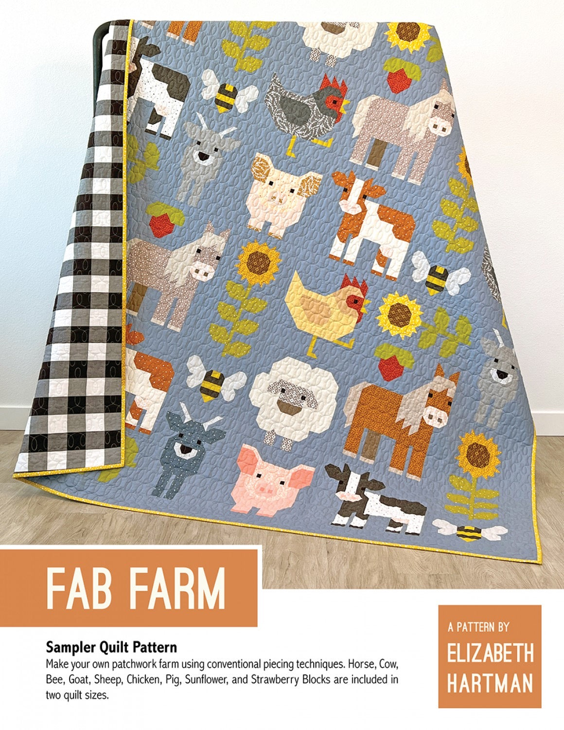 Fab Farm Quilt Pattern by Elizabeth Hartman Modern Quilt Co.