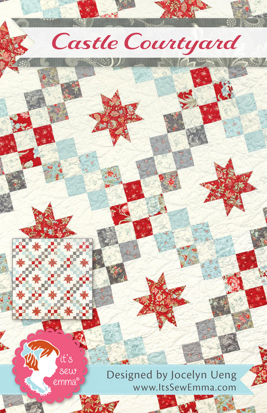 Castle Courtyard Quilt Pattern # ISE-149 - Special Order