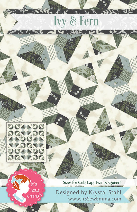 Ivy & Fern Quilt Pattern # ISE-261 - Special Order