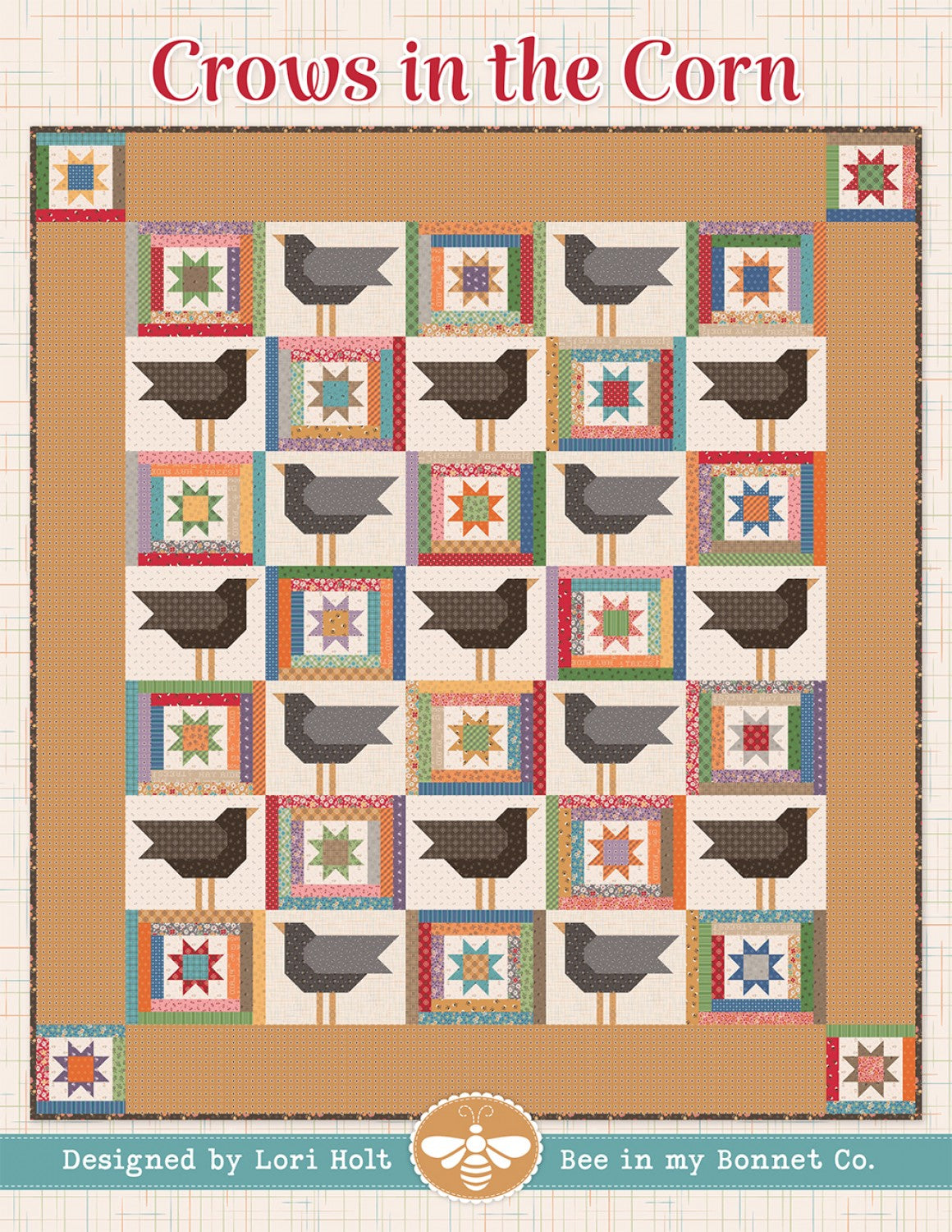 Crows In The Corn Quilt Pattern # ISE-280 - Special Order