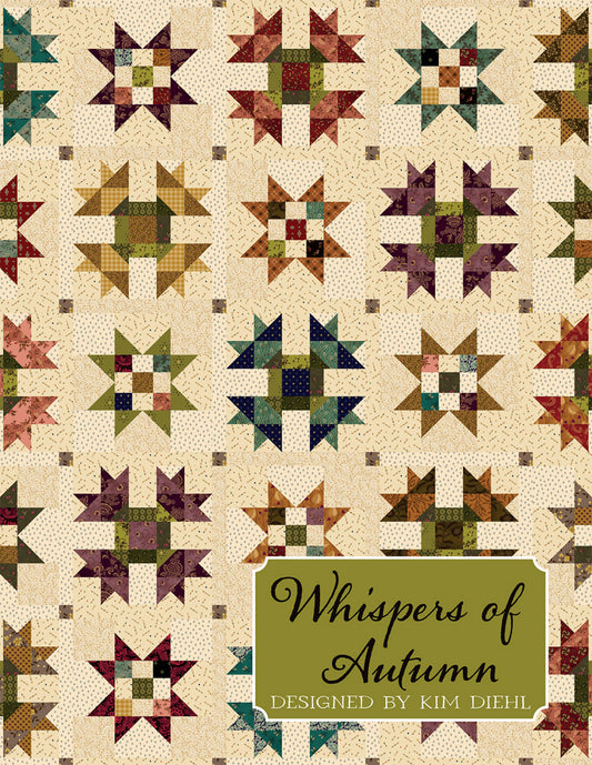 Whispers of Autumn Quilt Pattern # ISE-290 - Special Order (exp 12/13/24)