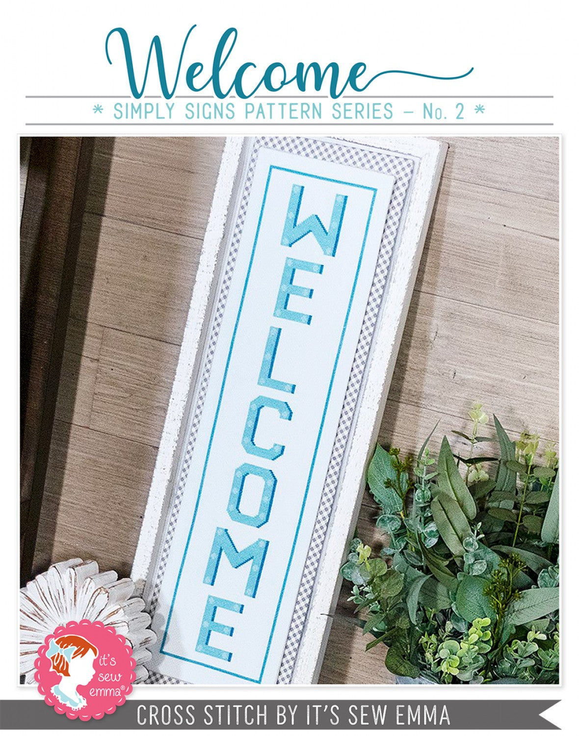 Welcome Simply Signs # ISE-4004 - Special Order