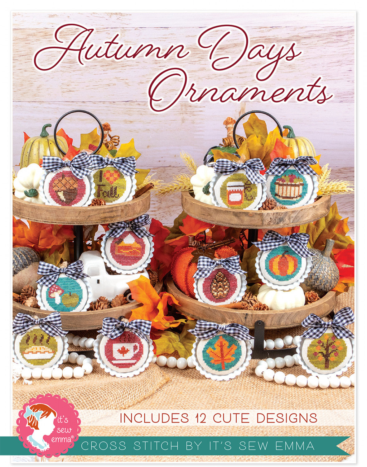 Autumn Days Ornaments Cross Stitch # ISE-4016 - Special Order