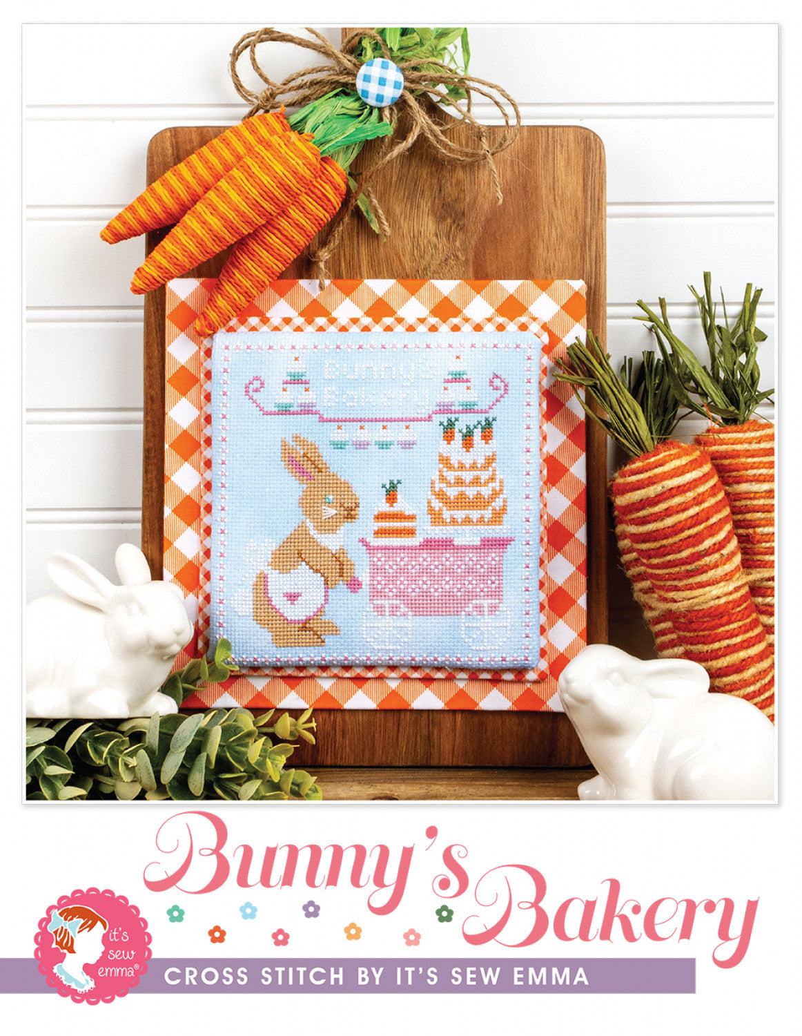 Bunny’s Bakery Cross Stitch Pattern # ISE-4019 - Special Order