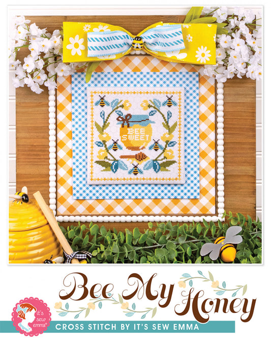 Bee My Honey Cross Stitch Pattern # ISE-4020 - Special Order