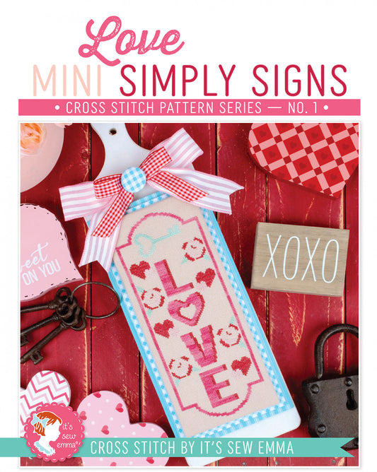 Love Mini Simply Signs February 2024 # ISE-4049 - Special Order