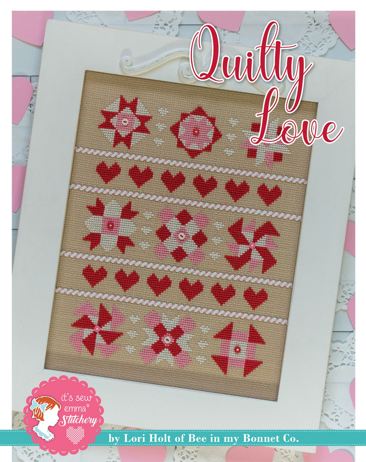 Quilty Love Cross Stitch Pattern # ISE-405 - Special Order