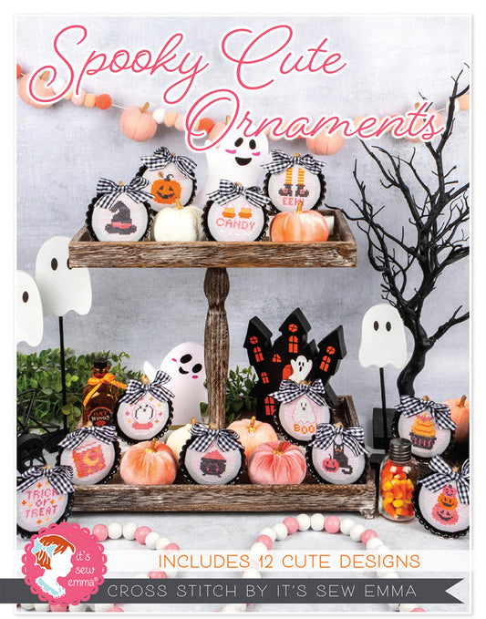 Spooky Cute Ornaments Cross Stitch Pattern # ISE-4063 - Special Order