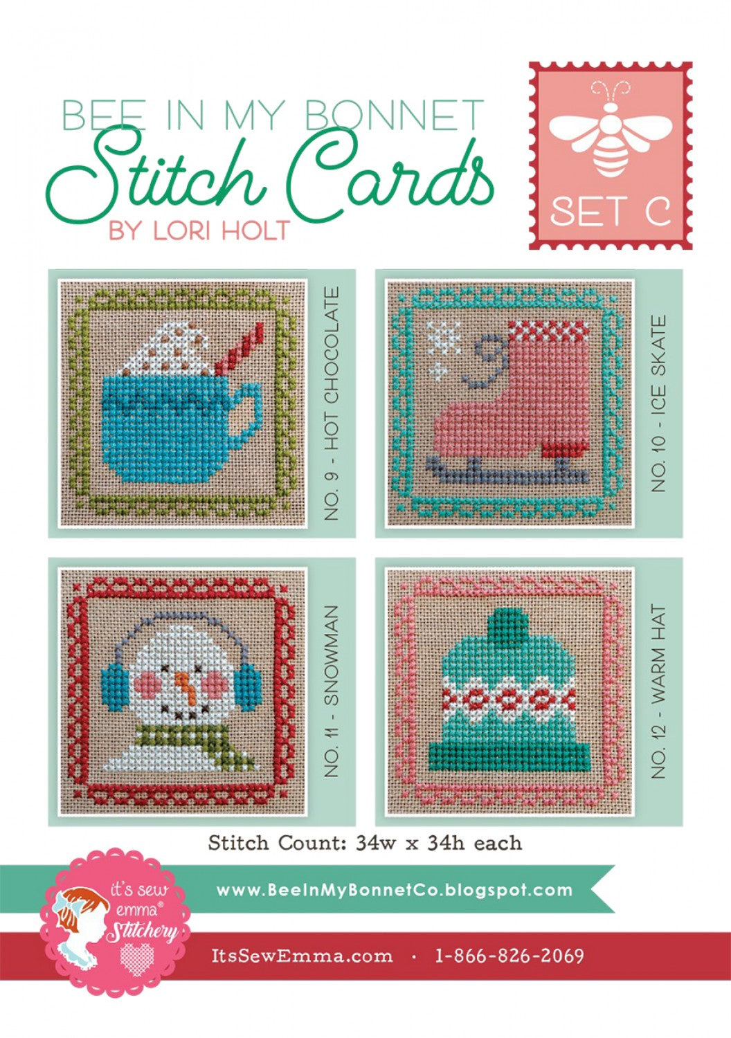 Stitch Cards - Set C # ISE-411 - Special Order