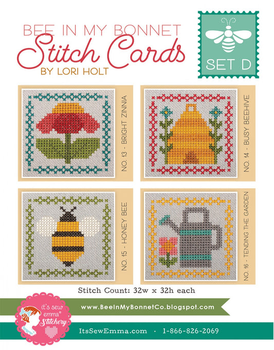 Stitch Cards - Set D # ISE-413 - Special Order