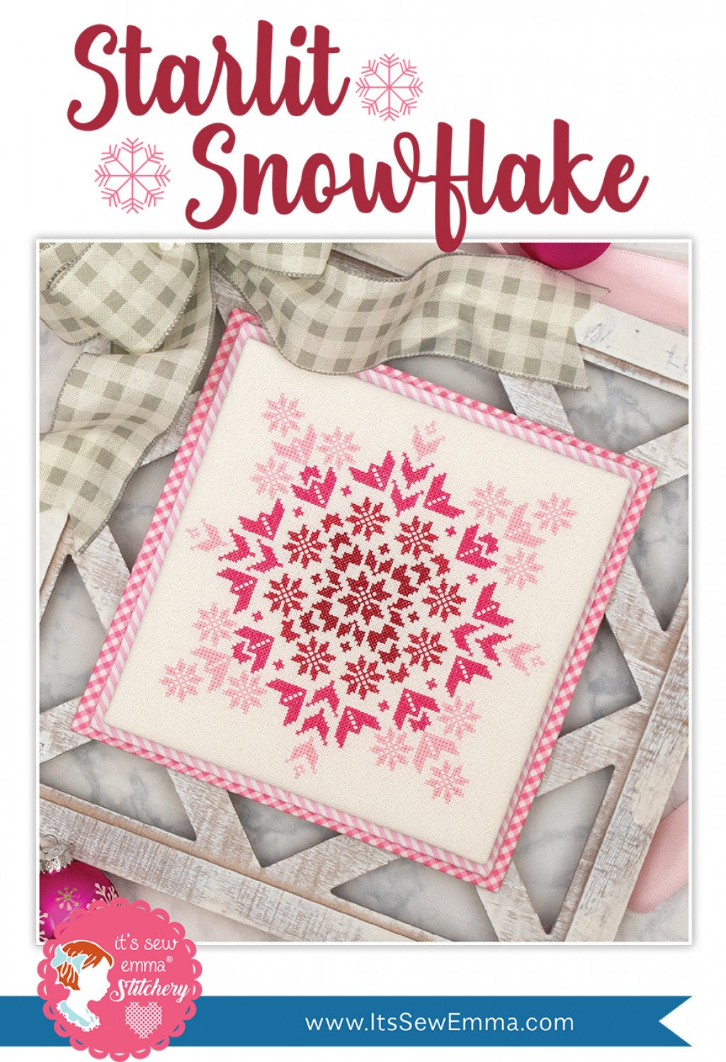 Starlit Snowflake Cross Stitch Pattern # ISE-418 - Special Order