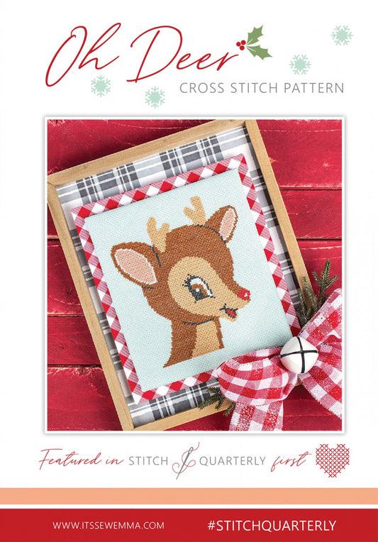 Oh Deer Cross Stitch Pattern # ISE-445 - Special Order