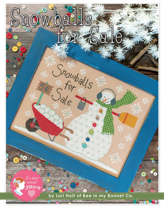 Snowballs for Sale Cross Stitch Pattern # ISE-449 - Special Order