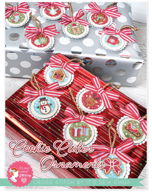 Cookie Cutter Ornaments Cross Stitch Pattern # ISE-465 - Special Order