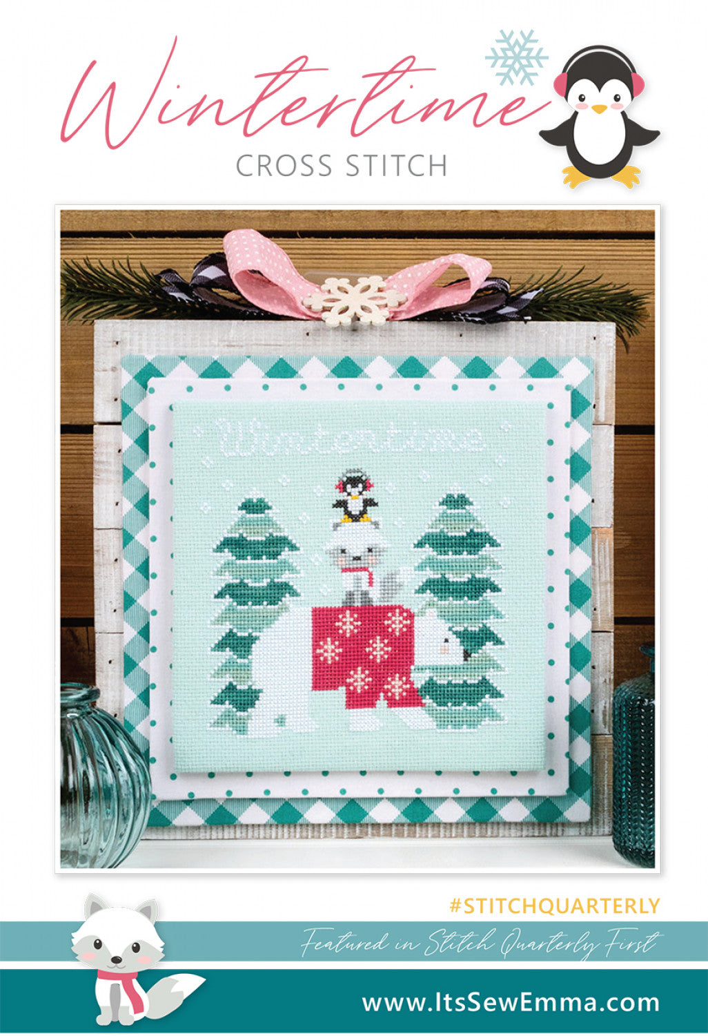 Wintertime Cross Stitch Pattern # ISE-477 - Special Order