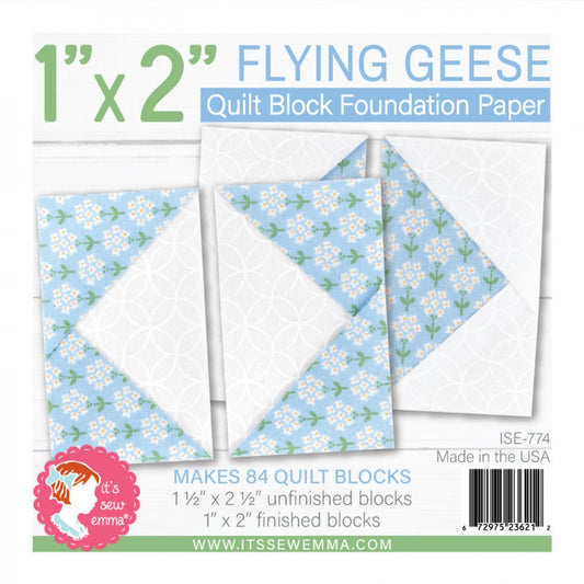 Flying Geese Quilt Block Foundation Paper- Special Order