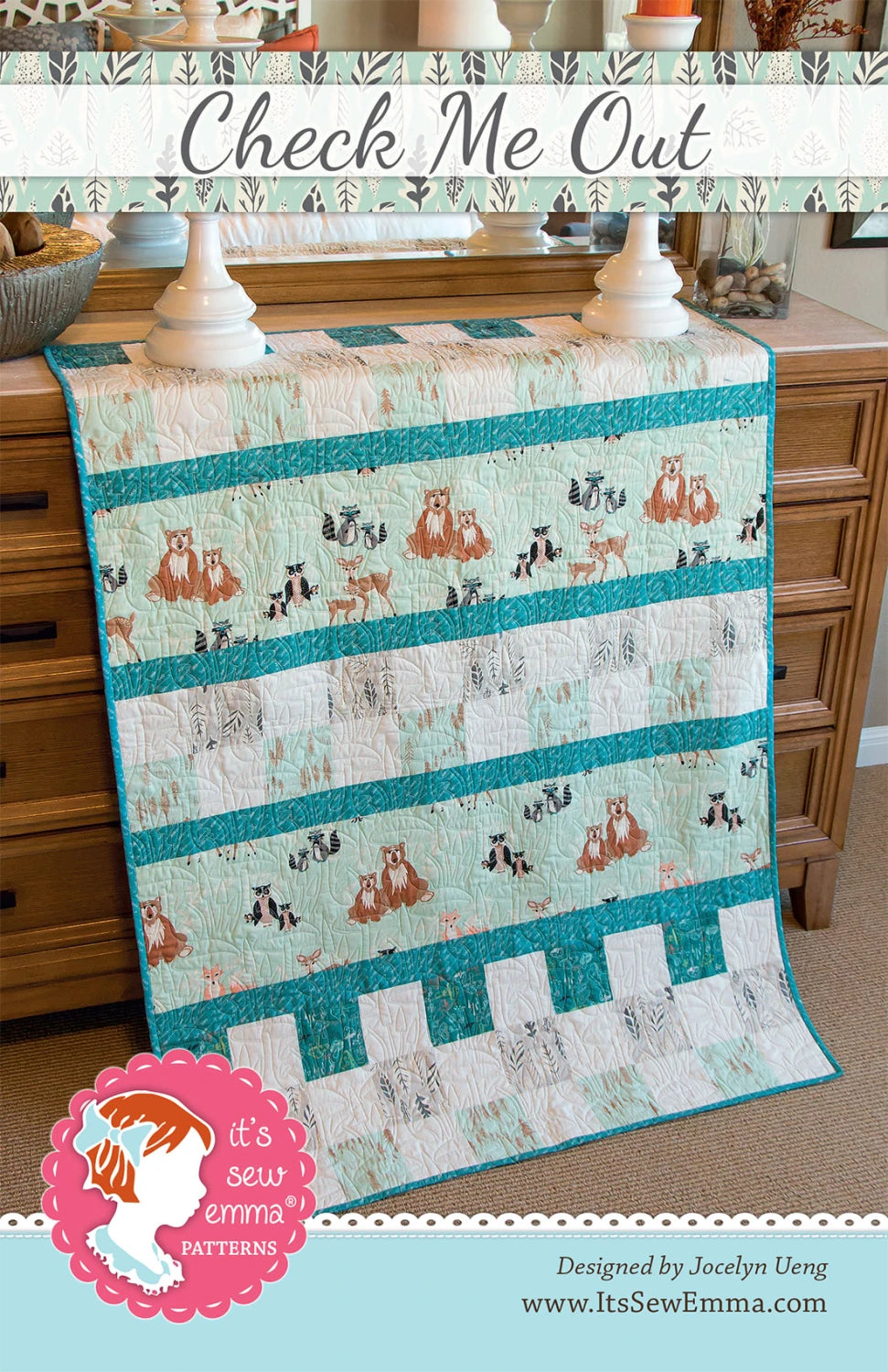 Check Me Out Quilt Pattern by It's Sew Emma