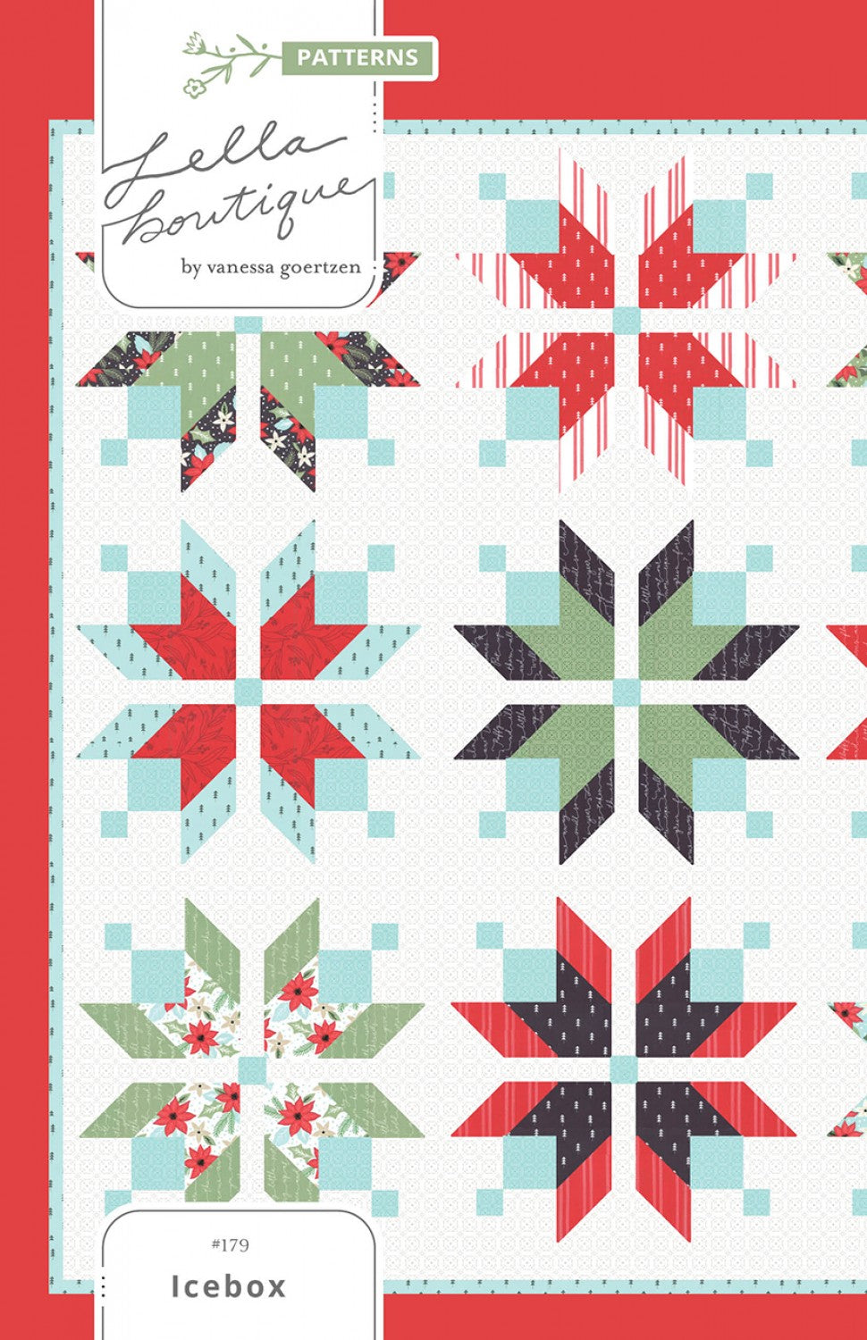 Ice Box Quilt Pattern by Lella Boutique