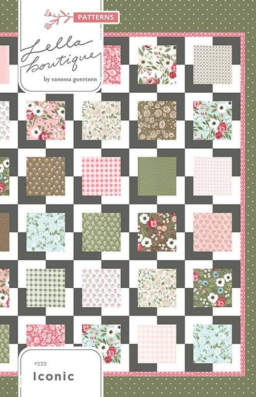 Iconic Quilt Pattern by Lella Boutique
