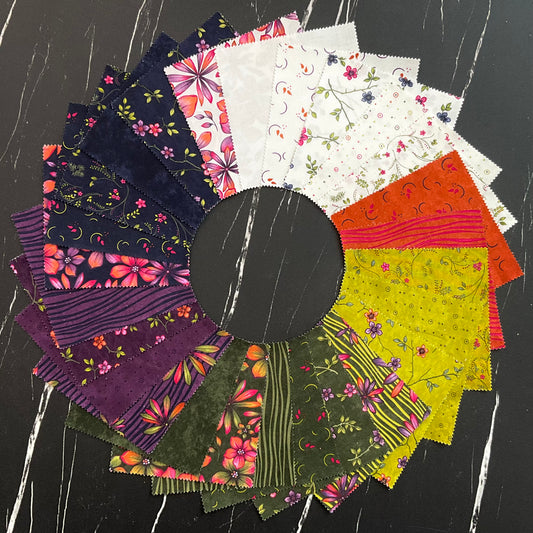 In Bloom by Holly Taylor: Charm Pack