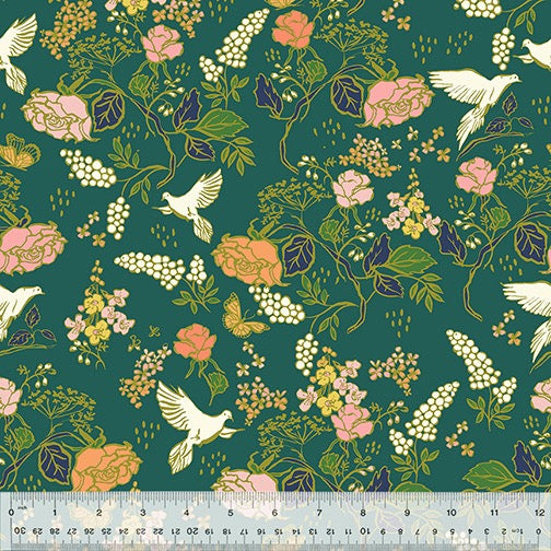 In the Garden by Jennifer Moore / Monaluna : In the Garden Verdant 53628-5