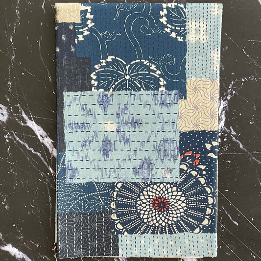 Indigo Blooming by Debbie Maddy: Koraju Patchwork Multi 48098 11